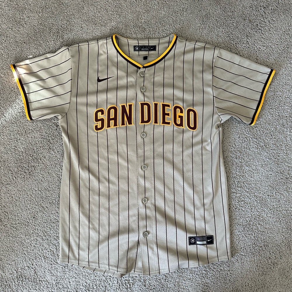 San Diego Padres jersey kids size large